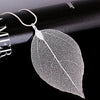 Image of Women Special Leaves Leaf Sweater Pendant Necklace Ladies Long Chain Jewelry