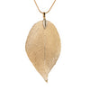 Image of Women Special Leaves Leaf Sweater Pendant Necklace Ladies Long Chain Jewelry